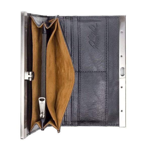 Patricia Nash Cauchy Tooled RFID Leather Wallet - Picture 4 of 4